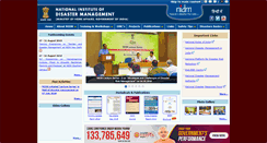 Desktop Screenshot of nidm.gov.in